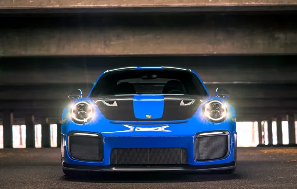 Picture 911, Porsche, Light, Blue, Front, GT3 RS, Face, VAG, Sight