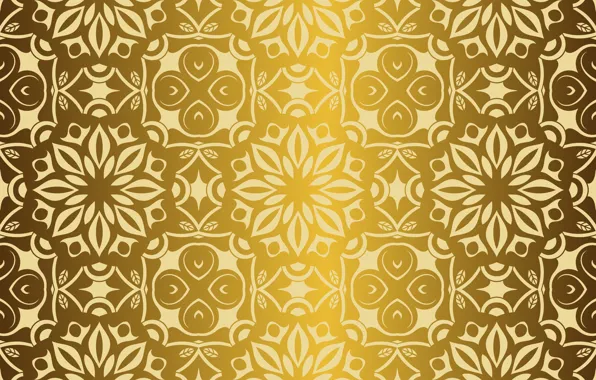 Picture gold, pattern, ornament, vintage, seamless