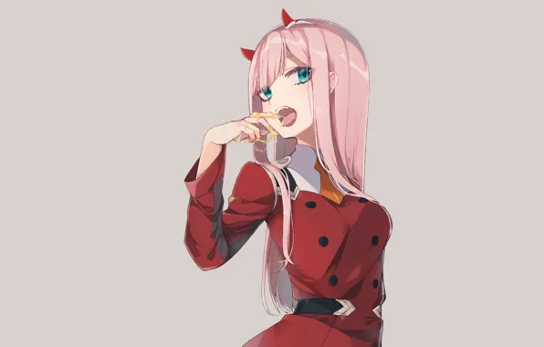 Picture girl, honey, Darling In The Frankxx, Cute in France, Zero Two