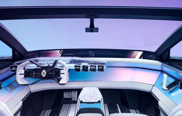 Picture interior, technology, the concept, Renault, Vision, Scenic