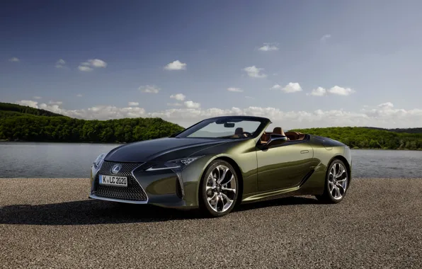 Picture Lexus, convertible, side, 2021, LC 500 Convertible