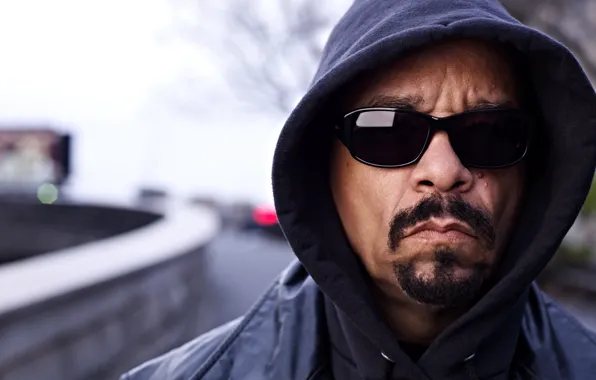 Picture glasses, hood, actor, musician, rapper, Ice-T, songwriter, Ice-Tea