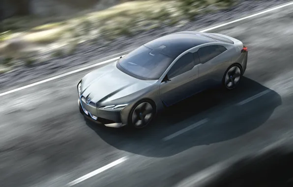 Picture Concept, BMW, The concept, Sedan, Top, German, Electric, 2021, Городской автомобиль будущего, BMW i Vision …