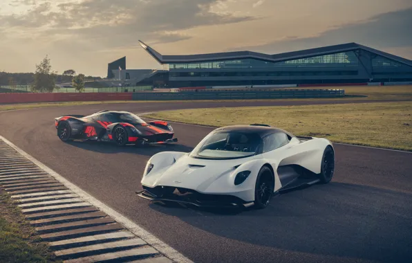Picture machine, Aston Martin, lights, supercar, track, hypercar, Valkyrie, Red Bull Racing, Valhalla