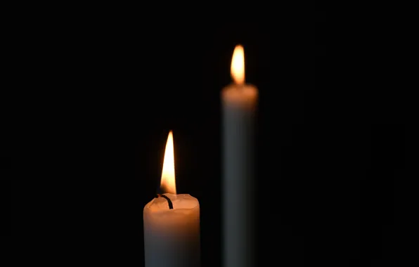 Picture macro, background, candles