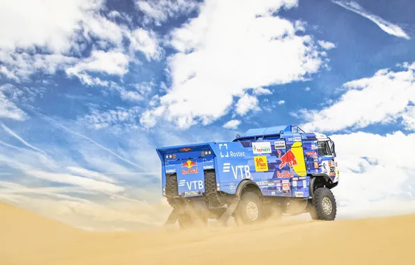 Picture Sand, Sport, Machine, Truck, Race, Master, Russia, Kamaz, Rally, Dakar, KAMAZ-master, Dakar, Rally, KAMAZ, The …