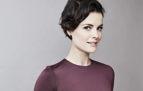 Picture look, girl, hair, actress, brunette, hairstyle, hair, Jaimie Alexander, Jaimie Alexander, Jamie Alexander
