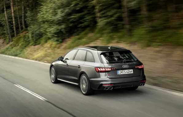Picture Audi, speed, universal, 2019, A4 Avant, S4 Before