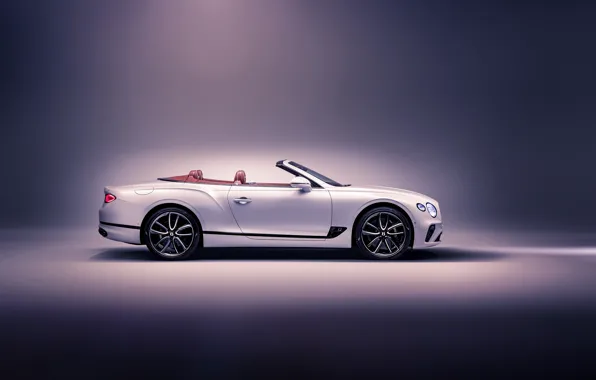 Picture Bentley, Continental GT, side view, Convertible, 2019