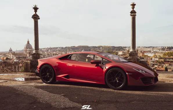 Picture rendering, Lamborghini, supercar, CGI, Huracan, LP-580, by Sebastian Ladan