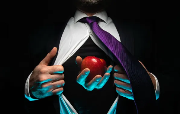 Picture background, people, Apple, tie
