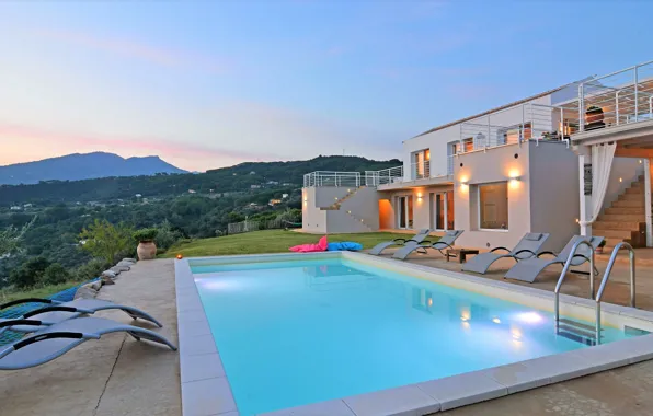 Picture Villa, pool, architecture, terrace, Cefalu, Villa Rita in Sicily