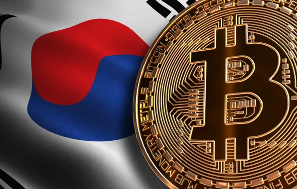 Picture flag, flag, South Korea, south korea, bitcoin, bitcoin, btc