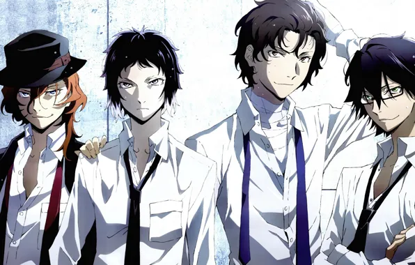 Picture guys, the second season, Bungou Stray Dogs, Stray Dogs: A Literary Genius
