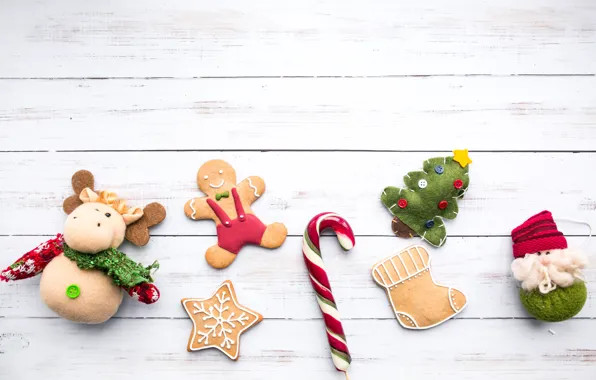 Picture decoration, New Year, cookies, Christmas, Christmas, New Year, gift, cookies, decoration, Merry