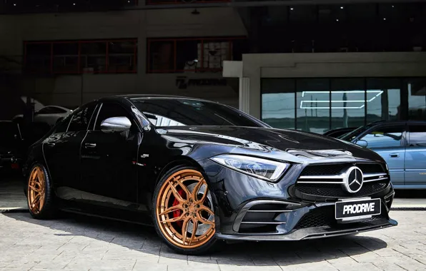 Picture tuning, Mercedes, AMG, tuning, AMG, MERCEDES, BLACK, CLS 53