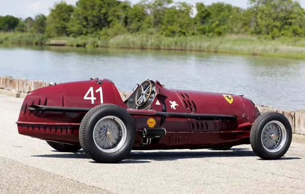 Picture River, Wheel, Spokes, Alfa Romeo, Classic, The wheel, Scuderia Ferrari, Grand Prix, 1935, Classic car, …