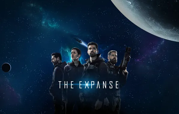 Picture look, background, actors, the series, Movies, Space, The Expanse