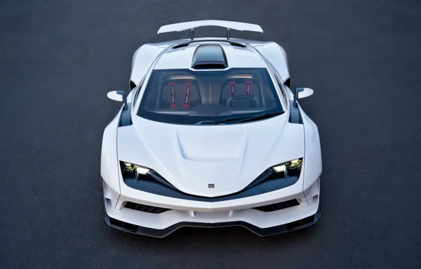 Picture supercar, front view, Aria, hypercar, 2019, FXE
