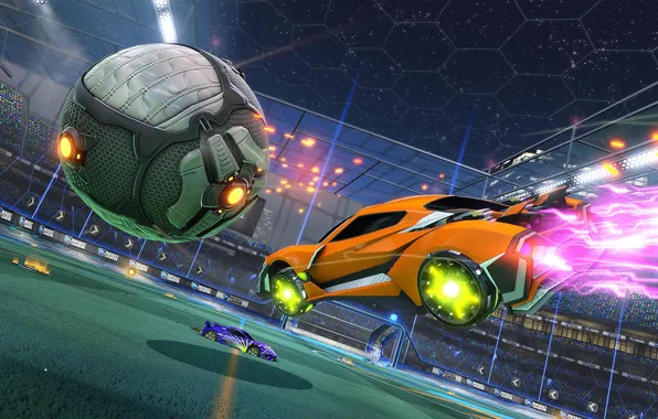 Picture Football, Game, Field, Rocket League, Videogame