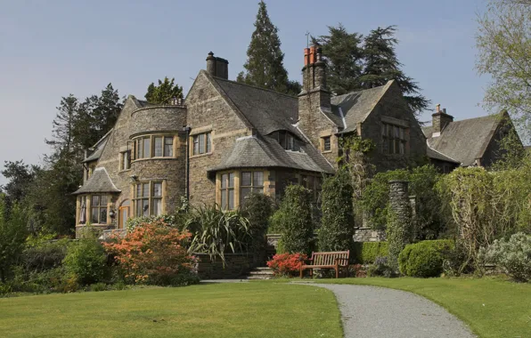Picture house, UK, mansion, Cragwood, Lake District Country