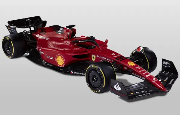Picture Ferrari, exterior, racing car, Formula One, 2022, F1-75