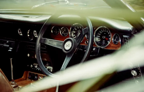 Picture the wheel, car, dashboard, Christoffer Rudquist, Aston Martin DB
