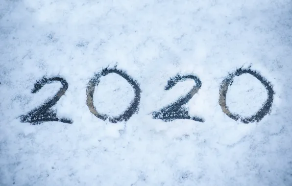 Picture winter, snow, new year, white, new year, happy, winter, snow, 2020