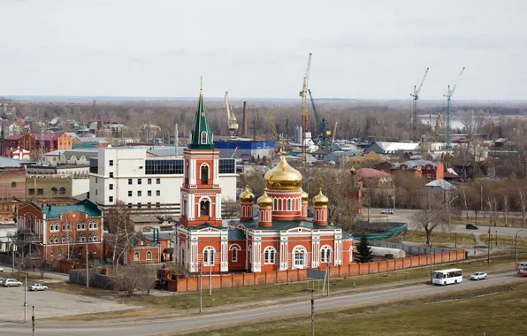 Picture Church, temple, Barnaul, photographer Alexander butchers