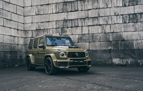 Picture Mercedes-Benz, Mercedes, Brabus, Front, Side, G-class, Brabus 700, Front and Side, by fostla.de