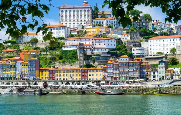 Picture river, home, Portugal, Port