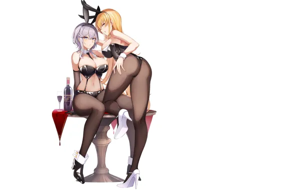Picture sexy, ass, Anime, butt, bunny, posing, bunny girl, usage