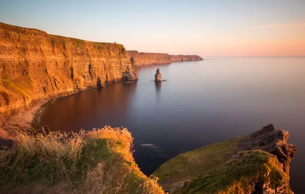 Picture sea, open, the ocean, rocks, coast, Ireland, Ireland, The Atlantic ocean, Atlantic Ocean, Cliffs of …