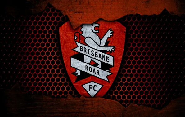 Picture wallpaper, sport, logo, football, Brisbane Roar