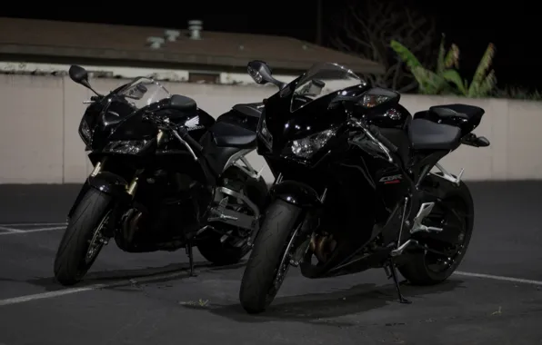 Picture honda, black, bikes, CBR1000RR-R