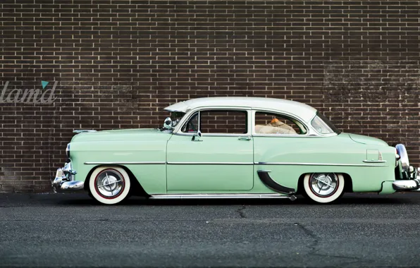 Picture Chevrolet, Retro, Deluxe, 1953 Year