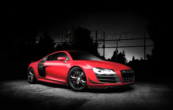 Picture coupe, Audi R8, sports car, mid-engined all-wheel drive