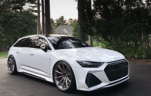 Picture Audi, White, Before, RS6, VAG