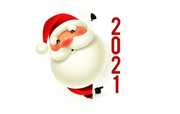 Picture Christmas, figures, New year, Santa Claus, 2021