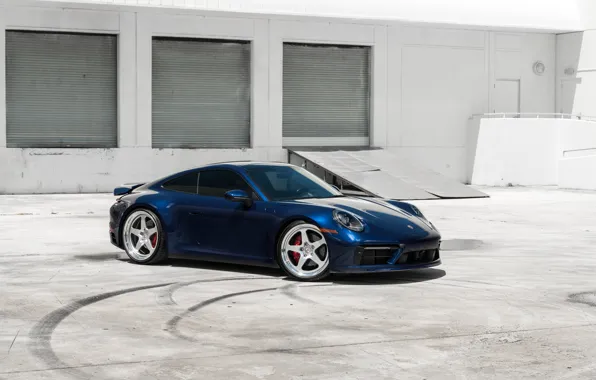 Picture Porsche, Blue, Porsche 911, Sportcar