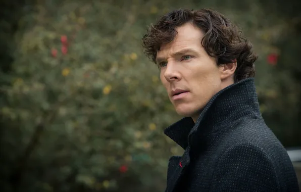 Picture look, background, Sherlock Holmes, coat, Benedict Cumberbatch, still from the film, Sherlock, Sherlock BBC, Sherlock …