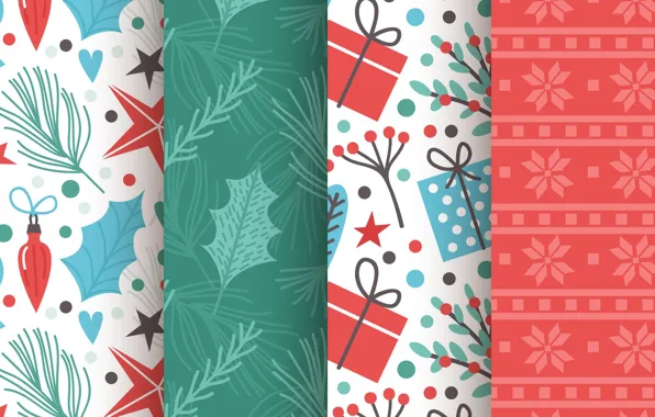 Picture background, texture, gifts, christmas, patterns