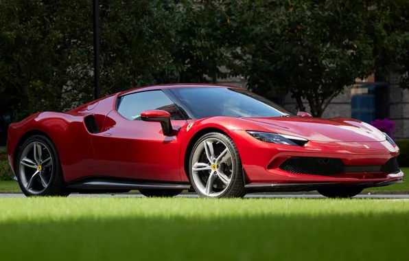 Picture Ferrari, design, sports car, 296 GTB
