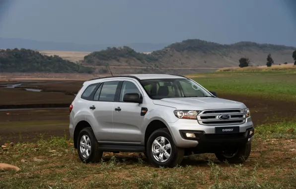 Picture hills, vegetation, Ford, Everest, 4WD, 2015, XLS