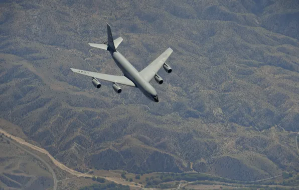 Picture USAF, Tanker aircraft, KC-135R Stratotanker