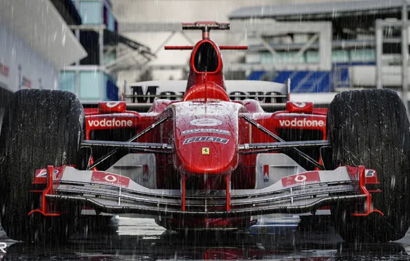 Picture Machine, Rain, Formula 1, The car, Schumacher, Michael Schumacher, Michael Schumacher, Rendering, Schumacher, The shower, …