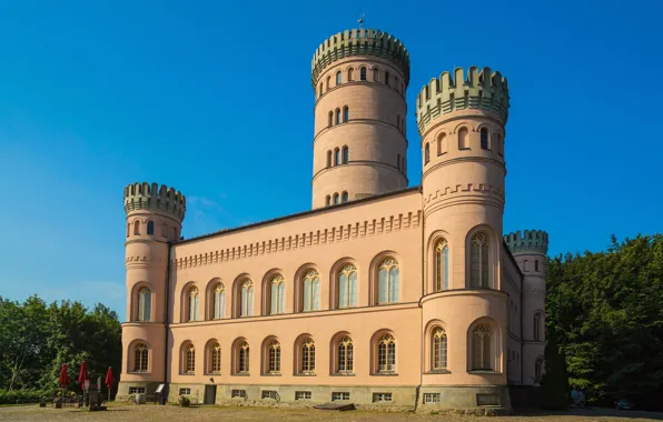 Picture castle, Germany, architecture, Borders, Granitz Hunting Lodge