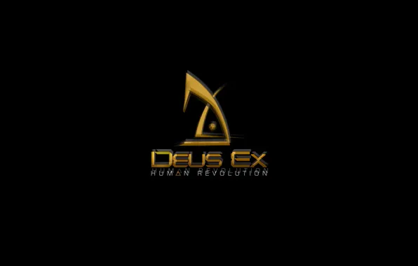 Picture logo, Deus Ex: Human Revolution, Deus Ex, Human Revolution