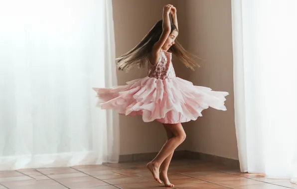 Picture background, dance, girl