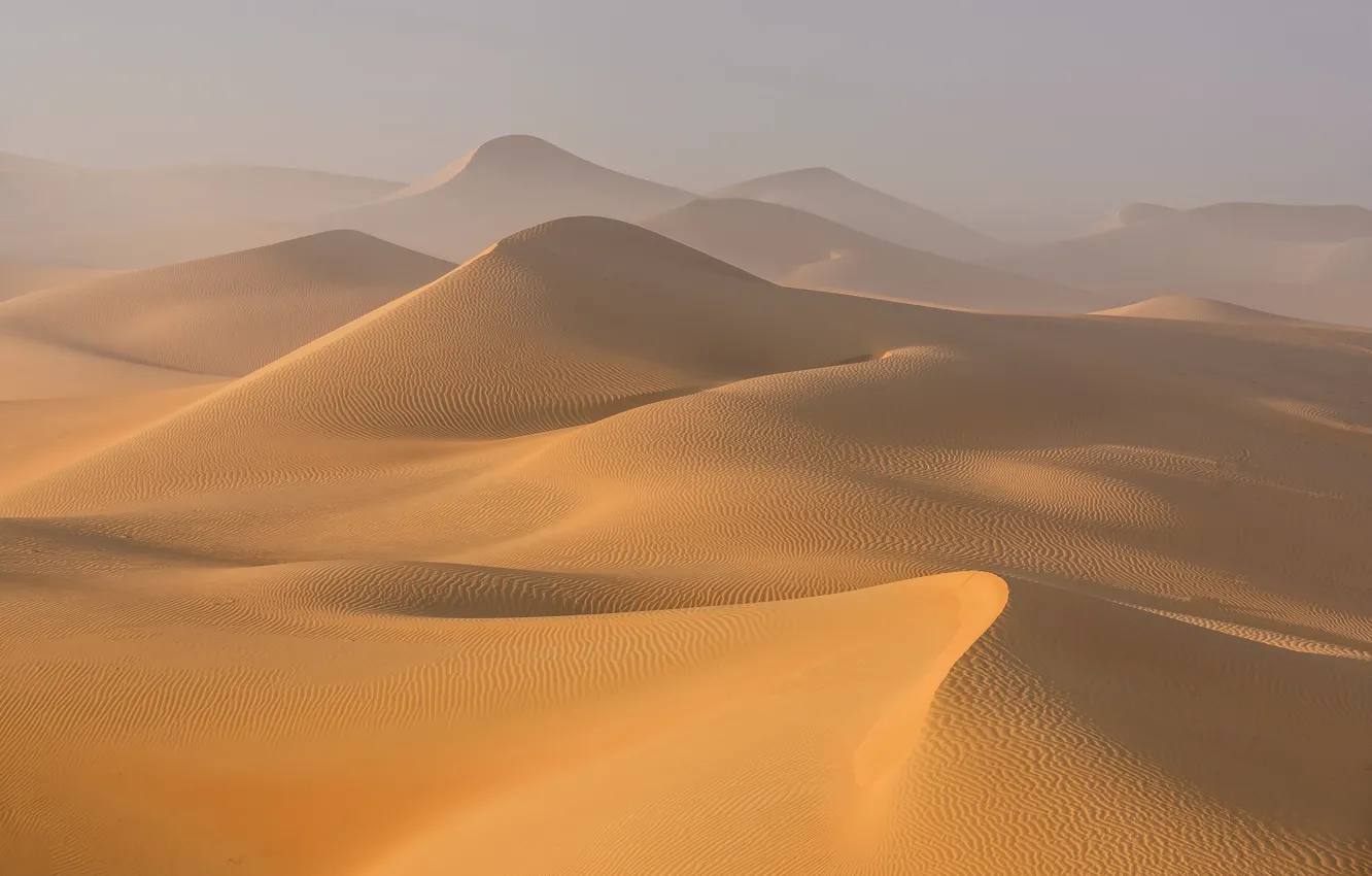 Wallpaper sand, landscape, nature, dunes, desert, beauty, space, panorama images for desktop, section - download